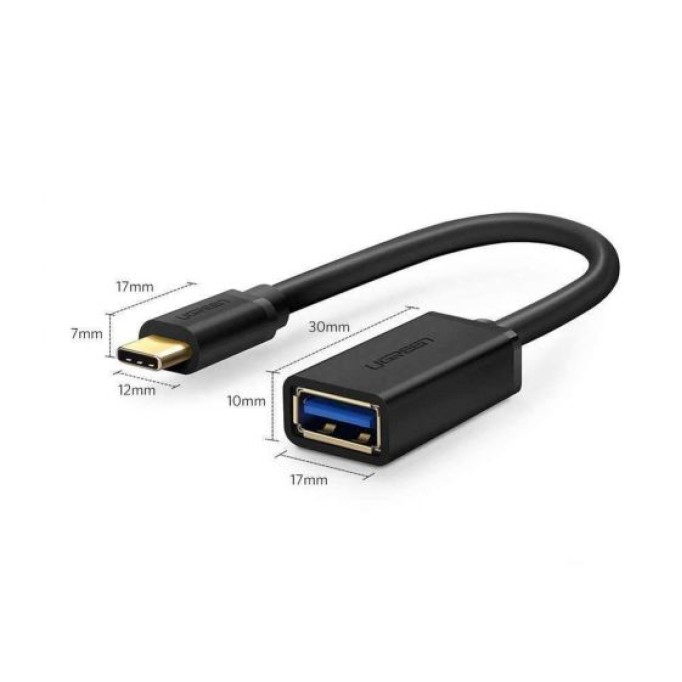 Ugreen Type-C USB 3.0 Dönüştürücü Kablo Beyaz