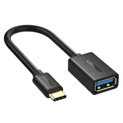 Siyah Ugreen Type-C USB 3.0 Dönüştürücü Kablo Siyah