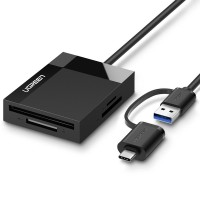 UGREEN Type-C USB 3.1 SD, TF, CF, MS Kart Okuyucu
