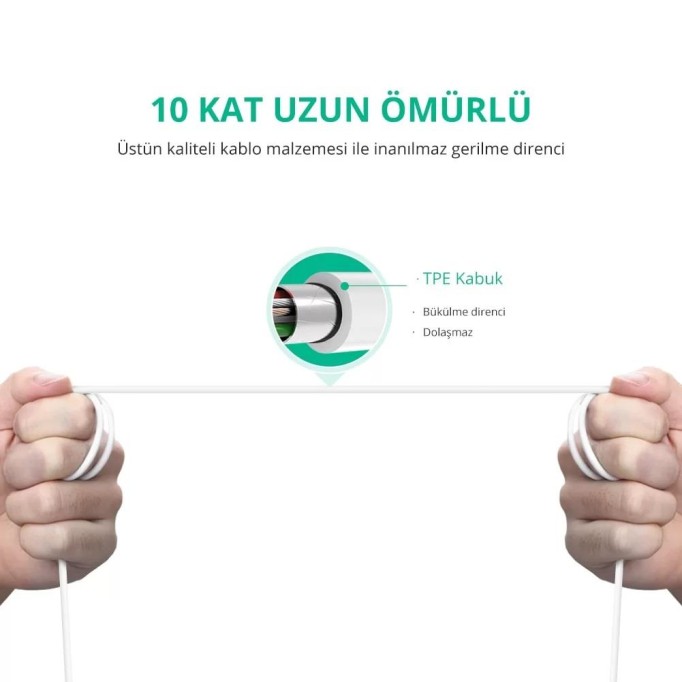 Ugreen Type-C USB B Yazıcı Kablosu