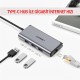 Ugreen Type-C USB Çoklayıcı ve RJ45 Ethernet Dönüştürücü