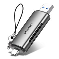 Ugreen Type-C ve USB 3.0 Çok Fonksiyonlu Kart Okuyucu
