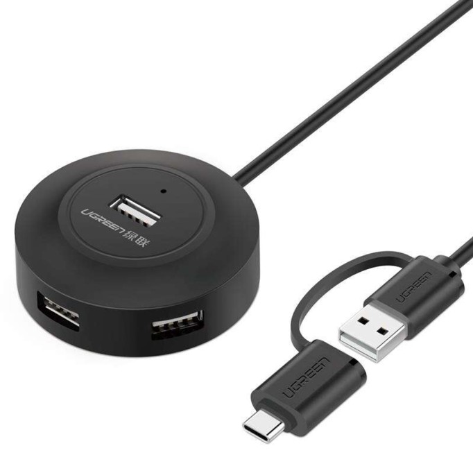 Ugreen Type-C ve USB 4 Portlu USB Hub Çoklayıcı