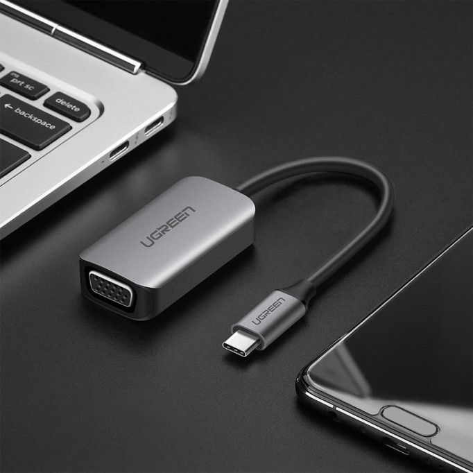 UGREEN Type-C VGA Görüntü Dönüştürücü Adaptör