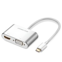 Ugreen Type-C VGA HDMI Dönüştürücü Adaptör