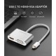 Ugreen Type-C VGA HDMI Dönüştürücü Adaptör