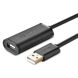 10 Metre Ugreen USB 2.0 Sinyal Güçlendiricili Uzatma Kablosu 10 Metre