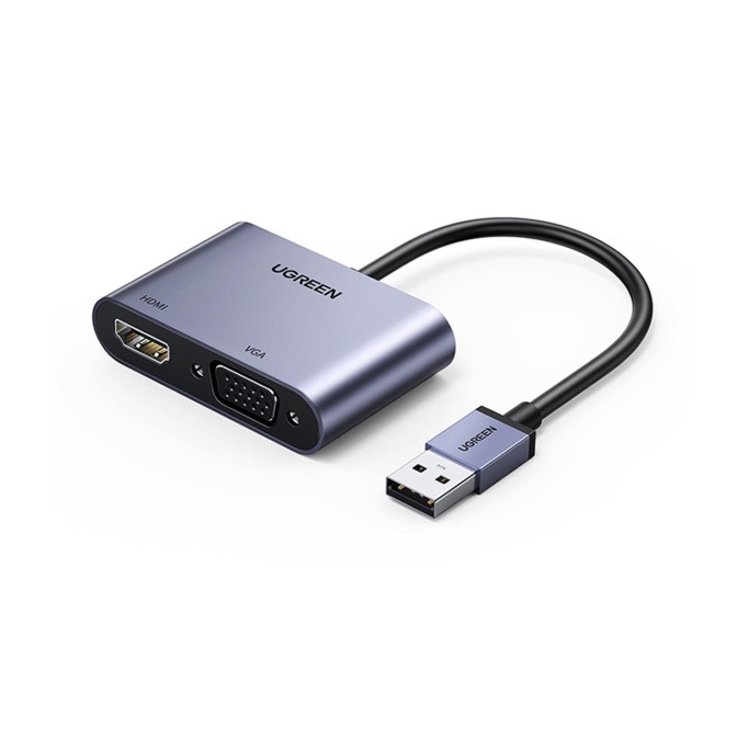 Ugreen USB 3.0 1080P 60Hz Full HD HDMI VGA Dönüştürücü Adaptör