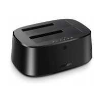 Ugreen USB 3.0 2.5 ve 3.5 inch SATA HDD Dual Dock Station