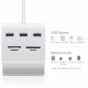UGREEN USB 3.0 3’lü Hub Stant ve Kart Okuyucu