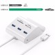 UGREEN USB 3.0 3’lü Hub Stant ve Kart Okuyucu