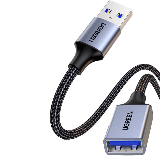 Ugreen USB 3.0 Erkek Dişi Örgülü Uzatma Kablosu 2 Metre