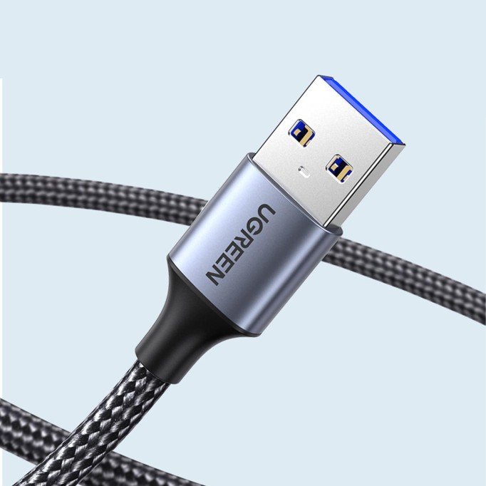 Ugreen USB 3.0 Erkek Dişi Örgülü Uzatma Kablosu 2 Metre