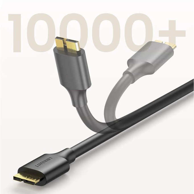 UGREEN USB 3.0 Micro B Şarj ve Data Kablosu 1 Metre