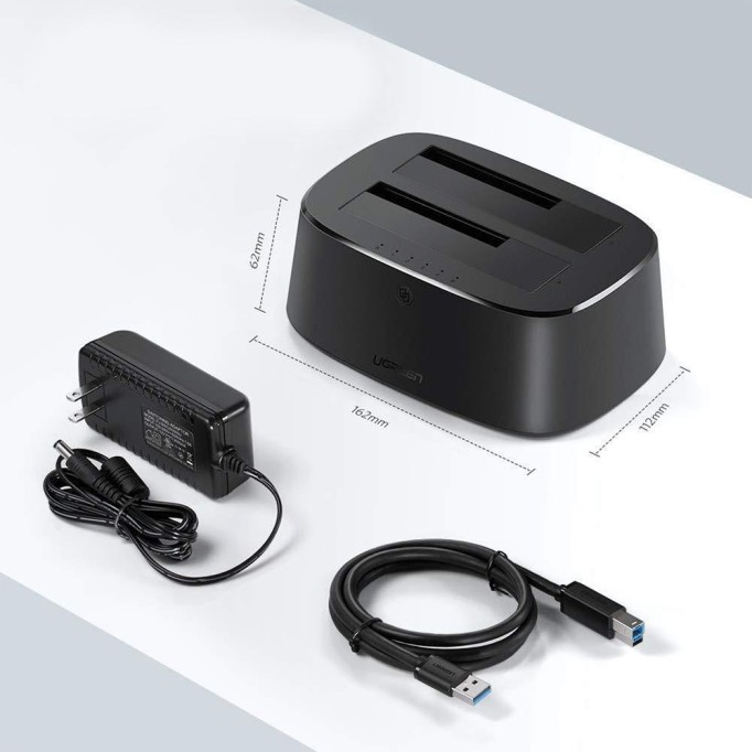 Ugreen USB 3.0 SATA HDD SSD Dual Dock Station