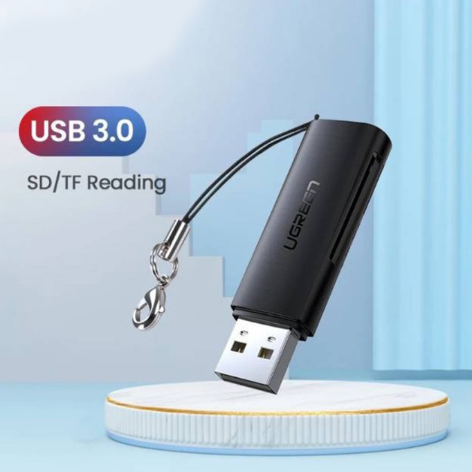 Ugreen USB 3.0 SD ve Micro SD Kart Okuyucu Ugreen USB 3.0 SD ve Micro SD Kart Okuyucu