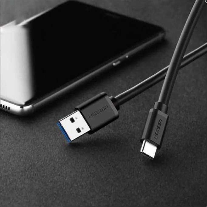 Ugreen USB 3.0 Type-C Data ve Şarj Kablosu 1.5 Metre