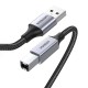 Ugreen USB-A to USB-B 2.0 Örgülü Yazıcı Kablosu 1 Metre satın al