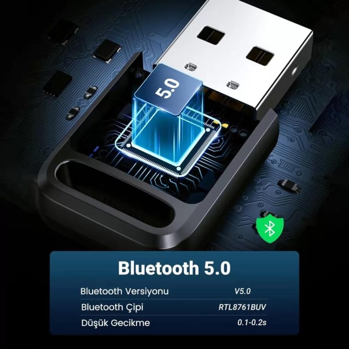 UGREEN USB Bluetooth 5.0 Mini Dongle Adaptör