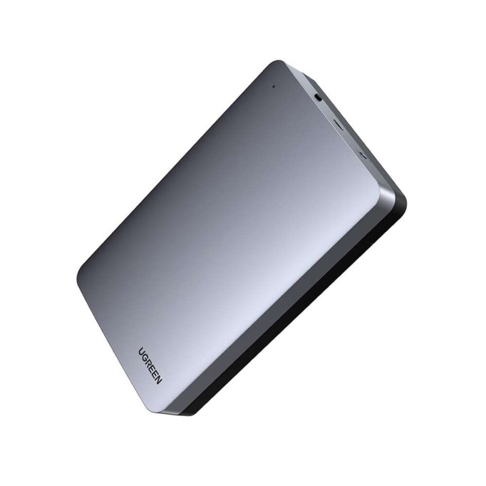 Ugreen USB-C Alüminyum 3.5” / 2.5” UASP Destekli SATA SSD HDD Taşınabilir Disk Kutusu
