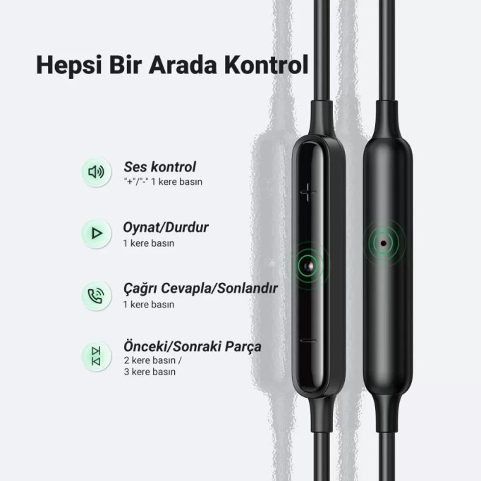 Ugreen USB-C Mikrofonlu Kulak içi Kablolu Kulaklık