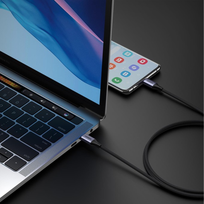 Ugreen USB C to Type-C PD 3.1 240W 5A Hızlı Şarj ve Data Kablosu 2 Metre