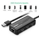 UGREEN USB Ethernet RJ45 Dönüştürücü ve USB Çoklayıcı Hub
