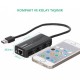 UGREEN USB Ethernet RJ45 Dönüştürücü ve USB Çoklayıcı Hub