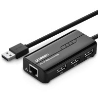 UGREEN USB Ethernet RJ45 Dönüştürücü ve USB Çoklayıcı Hub