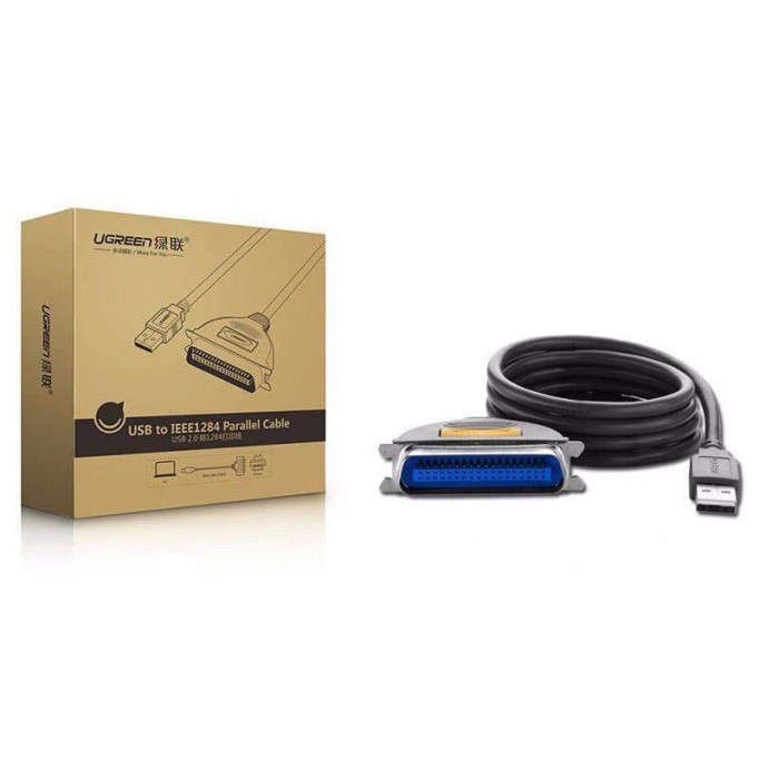 Ugreen USB IEEE1284 Paralel Yazıcı Kablosu 1.5 Metre
