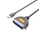 Ugreen USB IEEE1284 Paralel Yazıcı Kablosu 1 Metre