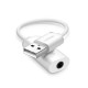 Ugreen USB to 3.5mm Aux Jack Girişli Harici Ses Kartı Ugreen USB to 3.5mm Aux Jack Girişli Harici Ses Kartı