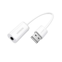 Ugreen USB to 3.5mm Aux Jack Girişli Harici Ses Kartı