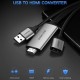Ugreen USB to HDMI Digital AV Dönüştürücü Adaptör Kablo 1.5 Metre