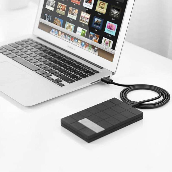 Ugreen USB to USB Data ve Şarj Kablosu 25cm