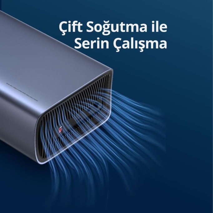 Ugreen USB Type-C 3.1 Dual RAID BOX İkili Harici Hard Disk Kutusu