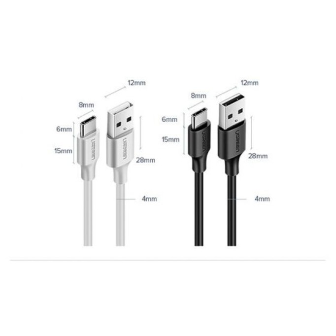 UGREEN USB Type-C Şarj ve Data Kablosu 1 Metre