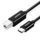 Ugreen USB Type-C to USB B Yazıcı Kablosu 2 Metre Siyah satın al