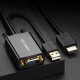 Ugreen VGA USB to HDMI Görüntü ve Ses Aktarma Kablosu 2 Metre Ugreen VGA USB to HDMI Görüntü ve Ses Aktarma Kablosu 2 Metre