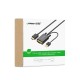 Ugreen VGA USB to HDMI Görüntü ve Ses Aktarma Kablosu 2 Metre Ugreen VGA USB to HDMI Görüntü ve Ses Aktarma Kablosu 2 Metre