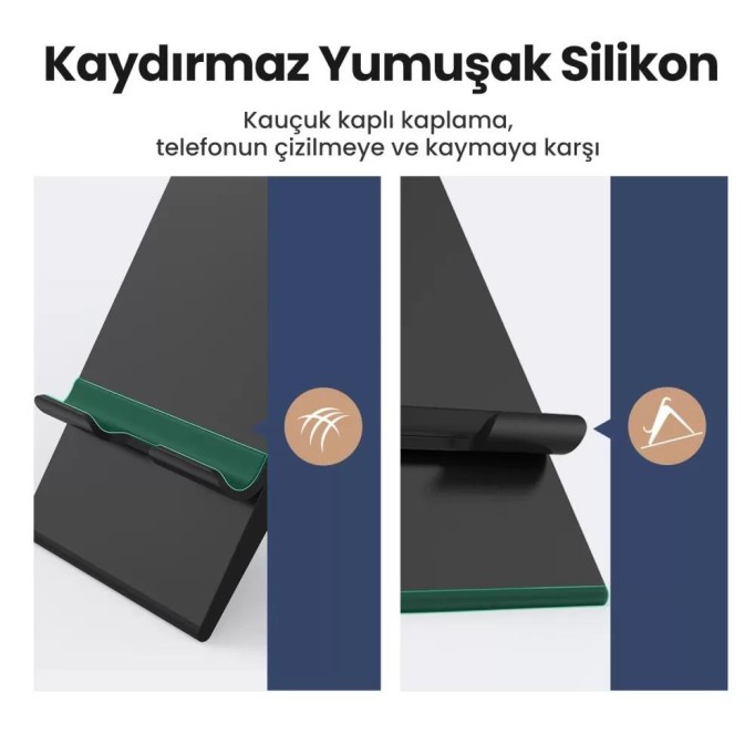 Ugreen Yükseklik Ayarlı Telefon Tutucu Standı Siyah