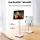 Ugreen Yükseklik ve Açı Ayarlı Masaüstü Telefon ve Tablet Tutucu Stand Gri