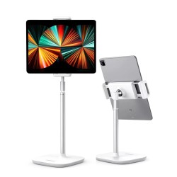 Ugreen Yükseklik ve Açı Ayarlı Masaüstü Telefon ve Tablet Tutucu Stand Gri