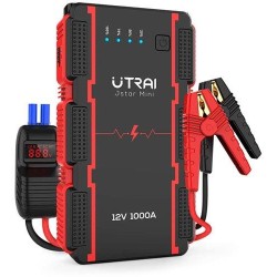 UTRAI Jstar Mini 13000mAh 1000A Jump Starter Akü Takviye Cihazı (Powerbank + Led Lamba)