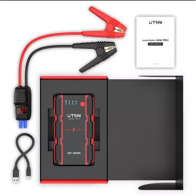 UTRAI Jstar Mini 13000mAh 1000A Jump Starter Akü Takviye Cihazı (Powerbank + Led Lamba) UTRAI Jstar Mini 13000mAh 1000A Jump Starter Akü Takviye Cihazı (Powerbank + Led Lamba)