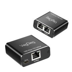 VegGieg 1 Giriş 2 Çıkış RJ45 Gigabit Ethernet Çoklayıcı Splitter Adaptör VegGieg 1 Giriş 2 Çıkış RJ45 Gigabit Ethernet Çoklayıcı Splitter Adaptör
