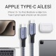 Veggieg 100W 5A E-Mark Çipli PD Type-C to Type-C Hızlı Şarj ve Data Kablosu 2 Metre
