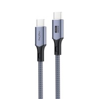 Veggieg 100W 5A USB3.2 Gen 2 20Gbps 8K 60Hz Type-C Hızlı Şarj Görüntü ve Data Kablosu 5 Metre