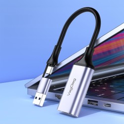 VegGieg 1080P 60Hz HDMI Video Capture Card USB 3.0 ve Type-C Görüntü Yakalama Kartı VegGieg 1080P 60Hz HDMI Video Capture Card USB 3.0 ve Type-C Görüntü Yakalama Kartı