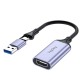 VegGieg 1080P 60Hz HDMI Video Capture Card USB 3.0 ve Type-C Görüntü Yakalama Kartı